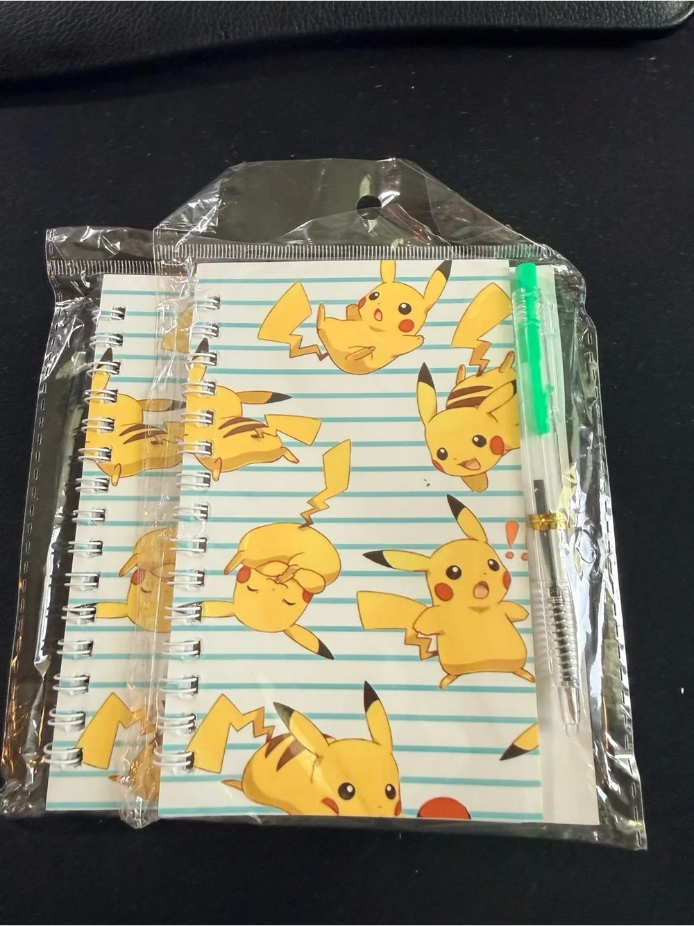 Pikachu Kids Notebooks & Keychains #P7102611